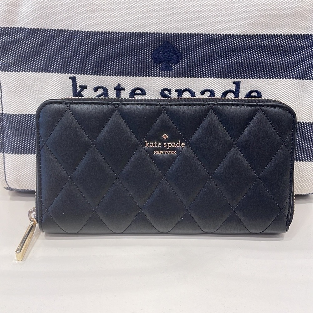 Kate Spade Carey Large Continential Wallet
Black 

NWT - Picture 10 of 16